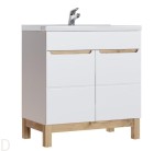 Szafka łazienkowa 80 cm Bali 821 Comad z umywalką