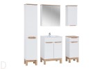 ZESTAW MEBLI ŁAZIENKOWYCH BALI 60 CM BIAŁY