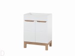 SZAFKA ŁAZIENKOWA POD UMYWALKĘ 60CM BALI BIAŁY