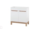 SZAFKA ŁAZIENKOWA POD UMYWALKĘ 80CM BALI BIAŁY