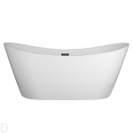 WANNA WOLNOSTOJĄCA CORSAN NAUTI+STELAŻ+SYFON 170CM