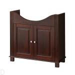 SZAFKA ŁAZIENKOWA DREWNO POD UMYWALKĘ 65 CM RETRO