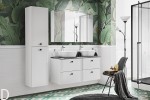 ZESTAW MEBLI ŁAZIENKOWYCH 120 CM HAVANA WHITE
