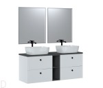 ZESTAW MEBLI ŁAZIENKOWYCH HAVANA WHITE 140 CM