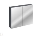 SZAFKA ŁAZIENKOWA Z LUSTREM 80CM SANTA FE DEEPBLUE