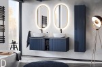 ZESTAW MEBLI ŁAZIENKOWYCH SANTA FE DEEP BLUE 180CM