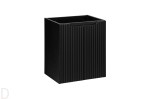 Szafka łazienkowa wisząca 50 cm czarna ,drzwi, wygodny pochwyt , gł.39 cm Nova black