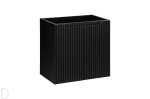 Szafka łazienkowa wisząca 60 cm czarna ,drzwi, wygodny pochwyt , gł.39 c Nova black