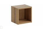 Szafka łazienkowa wisząca otwarty górny regał 20 cm dąb coast evoke Nova oak