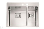 ZLEWOZMYWAK STALOWY ALVEUS STYLUX 20 LEWY, NATYCHMIASTOWA WYSYŁKA GRATIS+PREZENT