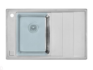 ZLEWOZMYWAK 1 KOMOROWY  Z OCIEKACZEM DEANTE BOLERO ZHB0113