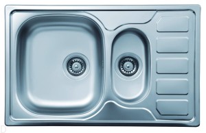 ZLEWOZMYWAK 1.5 KOMOROWY Z OCIEKACZEM DEANTE SOUL ZEO0513 GŁADKI