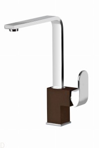 BATERIA ZLEWOZMYWAKOWA  GRANITOWO-CHROMOWA DEANTE PRIMO BQP4630 BRĄZ