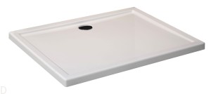 BRODZIK MINIMAL PROSTOKĄTNY, AKRYLOWY, 3 CM GŁĘBOKOŚCI, PŁASKI, 90x120 CM