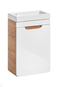 SZAFKA WISZĄCA ARUBA Z UMYWALKĄ 40 CM 
