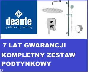KOMPLET PODTYNKOWY KAMELIA GŁOWICA MOSIĘŻNA , NATRYSK