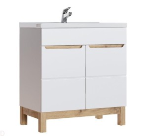 Szafka łazienkowa 80 cm Bali 821 Comad z umywalką