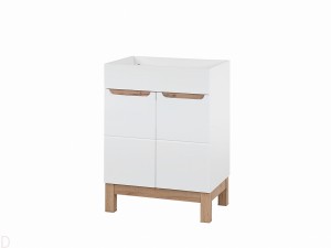 SZAFKA ŁAZIENKOWA POD UMYWALKĘ 60CM BALI BIAŁY