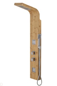 PANEL PRYSZNICOWY DREWNIANY CORSAN BAO TERMOSTAT