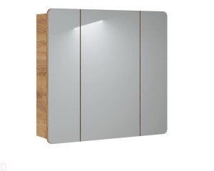 SZAFKA ŁAZIENKOWA WISZĄCA Z LUSTREM 80 CM ARUBA 843 Comad