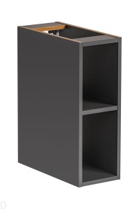 SZAFKA ŁAZIENKOWA DOLNA OTWARTA MONAKO GREY