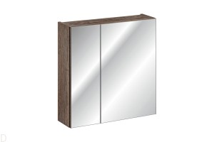 SZAFKA ŁAZIENKOWA Z LUSTREM 60 CM SANTA FE OAK