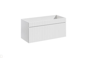 SZAFKA ŁAZIENKOWA  100 CM ICONIC BIAŁA