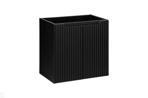 Szafka łazienkowa wisząca 60 cm czarna ,drzwi, wygodny pochwyt , gł.39 c Nova black