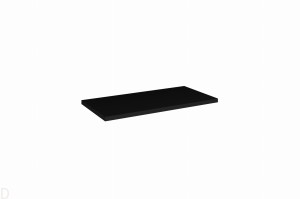 Blat do szafki łazienkowej 120 cm kolor czarny Nova black