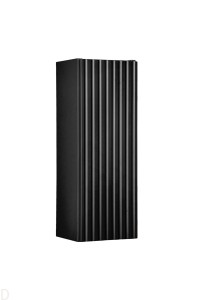 Szafka łazienkowa wisząca 20 cm czarna górna ,drzwi ,gł.18,9cm Nova black