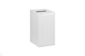 Szafka łazienkowa wisząca 30 cm biała pod blat łazienkowy ,drzwi ,gł.39 cm, nova white