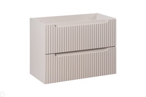 Szafka łazienkowa wisząca pod umywalkę 80 cm kaszmir ,szuflady Nova kaszmir
