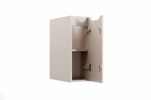 Szafka łazienkowa wisząca 20 cm kaszmir pod blat łazienkowy,drzwi ,gł.39 cm Nova kaszmir