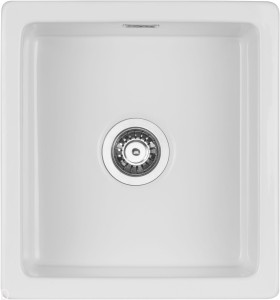 ZLEWOZMYWAK DEANTE SABOR CERAMICZNY BIAŁY  ZCB6103