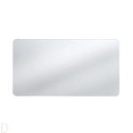 LUSTRO PROSTOKĄTNĘ STELLA 80 CM Z PODŚWIETLENIEM LED
