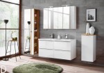 ZESTAW MEBLI ŁAZIENKOWYCH CAPRI 120 CM BIAŁY
