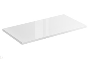 BLAT DO SZAFKI ŁAZIENKOWEJ 60 CM CAPRI BIAŁY POŁYS