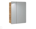 SZAFKA ŁAZIENKOWA WISZĄCA Z LUSTREM 60 CM ARUBA 841 Comad