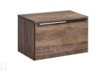 SZAFKA ŁAZIENKOWA Z BLATEM 80 CM SANTA FE OAK