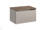 SZAFKA ŁAZIENKOWA Z BLATEM 80 CM SANTA FE TAUPE