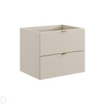 Szafka łazienkowa wisząca Dalia kaszmir 60 cm, szuflady