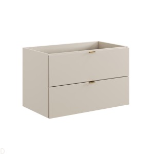 Szafka łazienkowa wisząca Dalia kaszmir 80 cm, szuflady